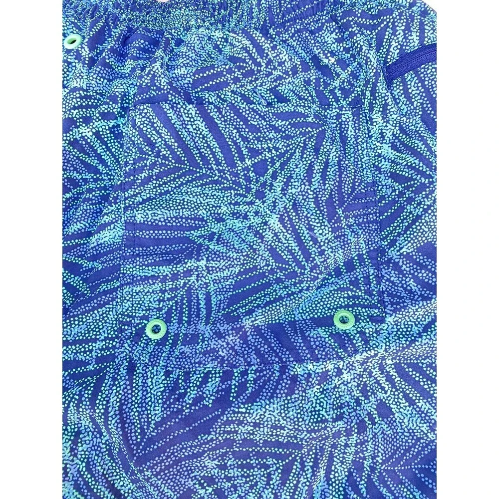 Land's End Men's 2XL UPF 50 Volley Swim Trunks 9